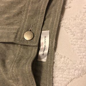 Isaac Mizrahi wide leg jeans